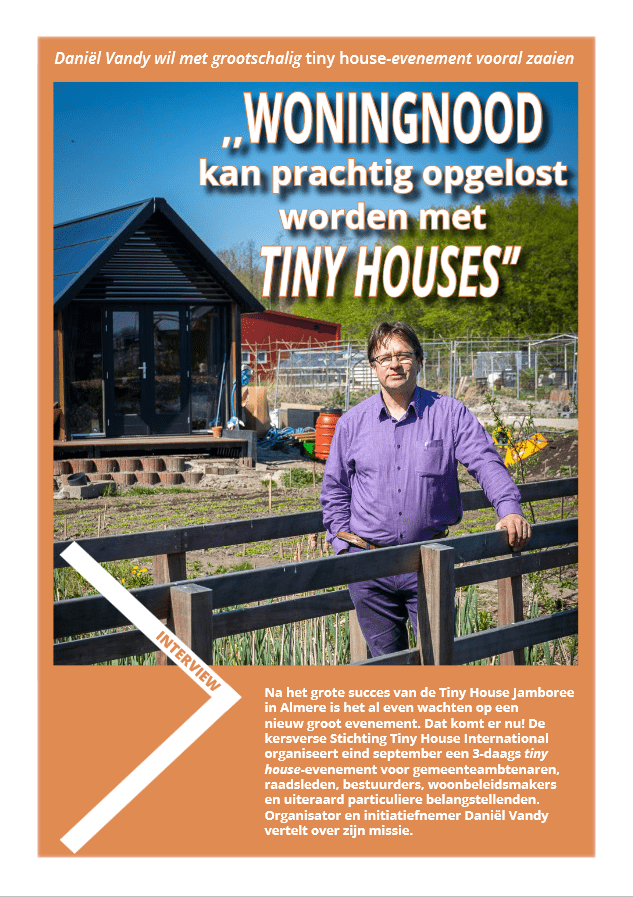klein wonen magazine interview