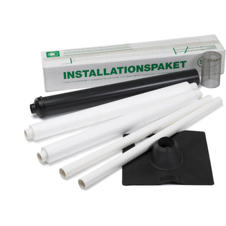 Installatie door muur pakket