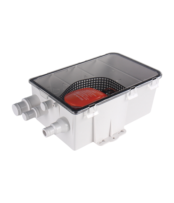 SeaFlo Douchebakje met pomp, 12V - Afbeelding 2