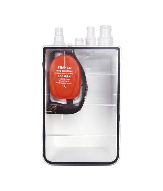 SeaFlo Douchebakje met pomp, 12V - Afbeelding 6